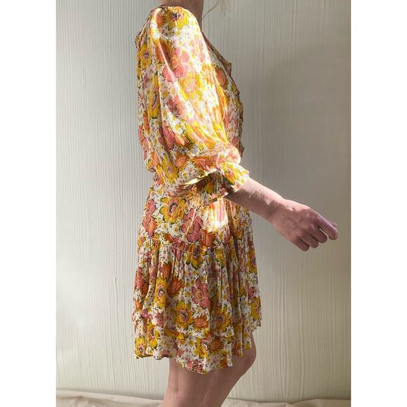 CLEOBELLA Audrey Floral Mini Dress in Lucia Print US SMALL NWT - Picture 4 of 13
